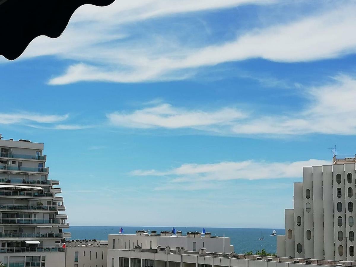 Le Semaphore - Studio Climatise, Grande Terrasse Vue Mer - Parking, Wifi Ла-Гранд-Мот Экстерьер фото